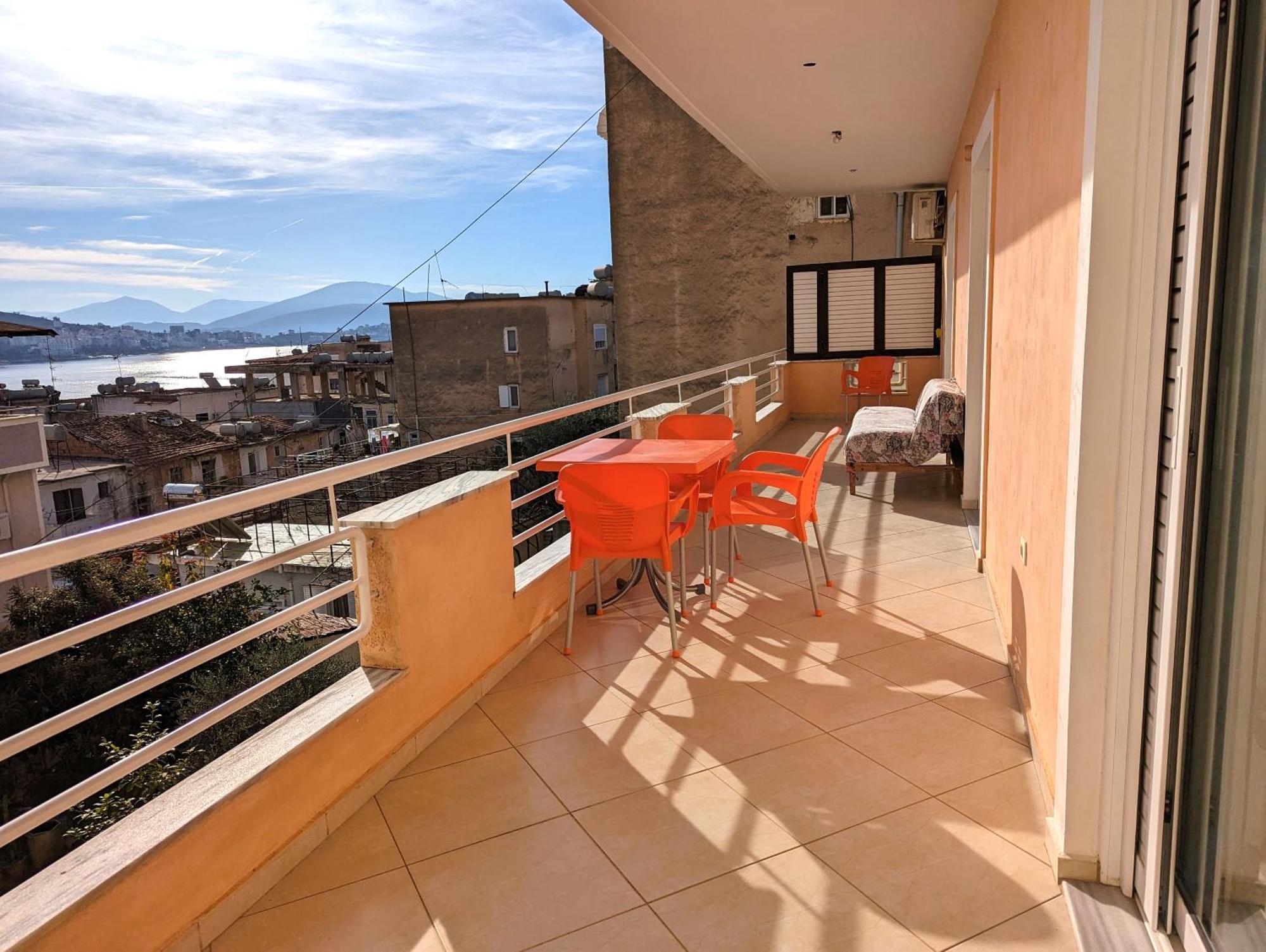 Sarah'S Apartments - 5 Min Walk To Beaches & Boulevard - Big Balcony! Sarande Exterior photo