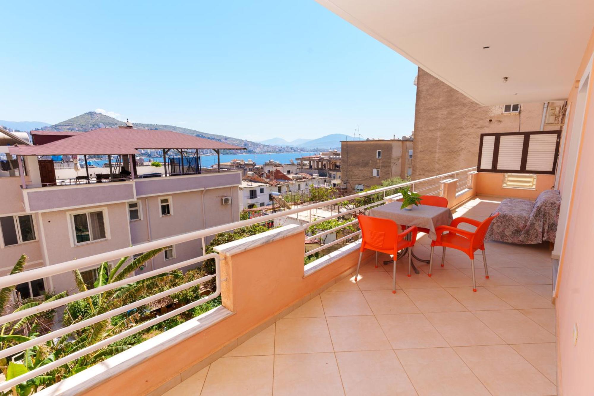 Sarah'S Apartments - 5 Min Walk To Beaches & Boulevard - Big Balcony! Sarande Exterior photo